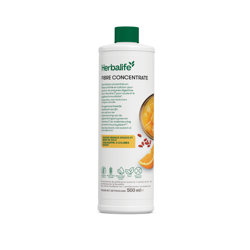 Fibre Concentrate saveur orange douce et baies de goji 500 ml