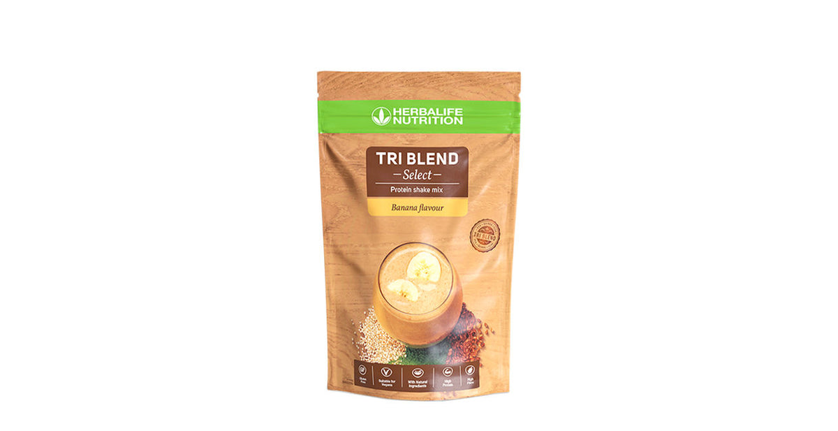 Tri Blend Select – Mélange pour Shake protéiné Saveur banane 600 g