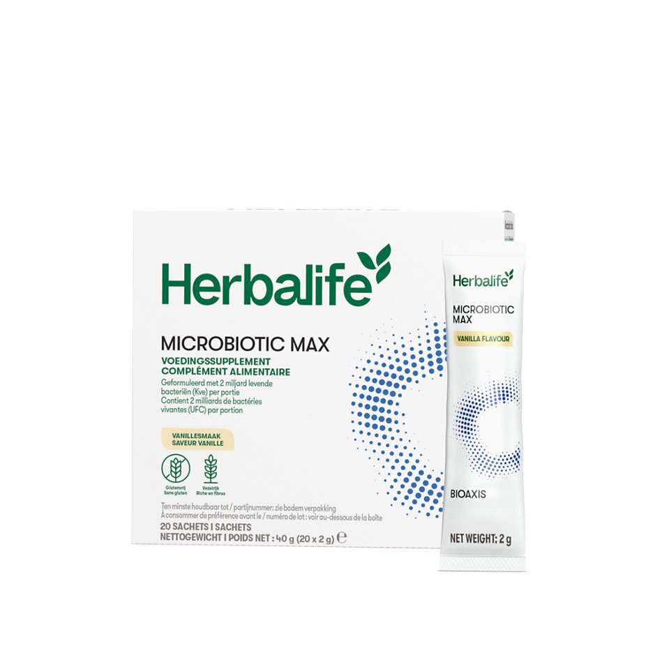Microbiotic Max Vanille 20 sachets de 2g
