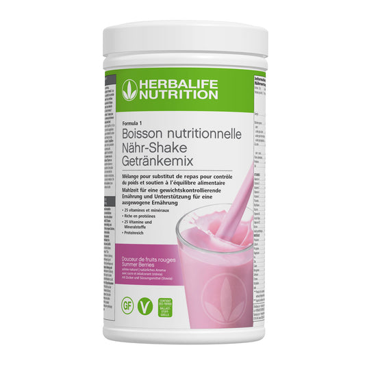 Formula 1 Nouvelle génération - Boisson Nutritionnelle Douceur de Fruits rouges 550 g