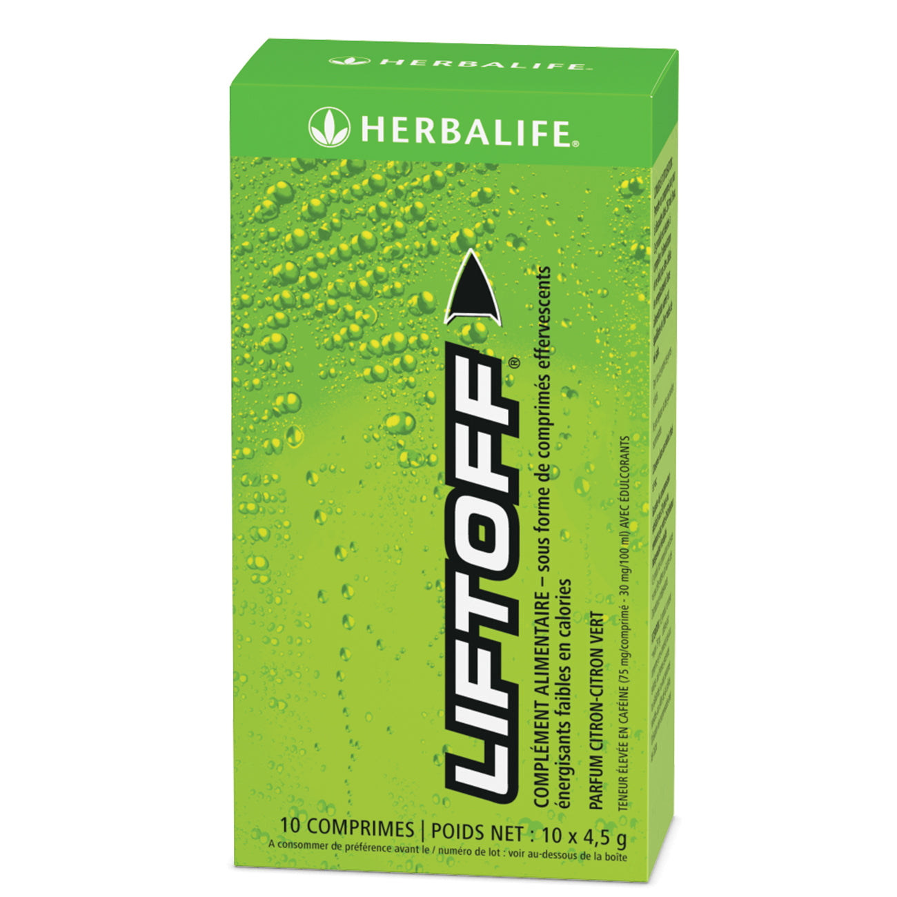 Liftoff® Citron-Citron vert 10 sachets de 4,5 g