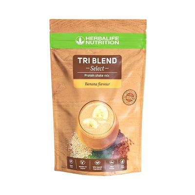 Tri Blend Select – Mélange pour Shake protéiné Saveur banane 600 g